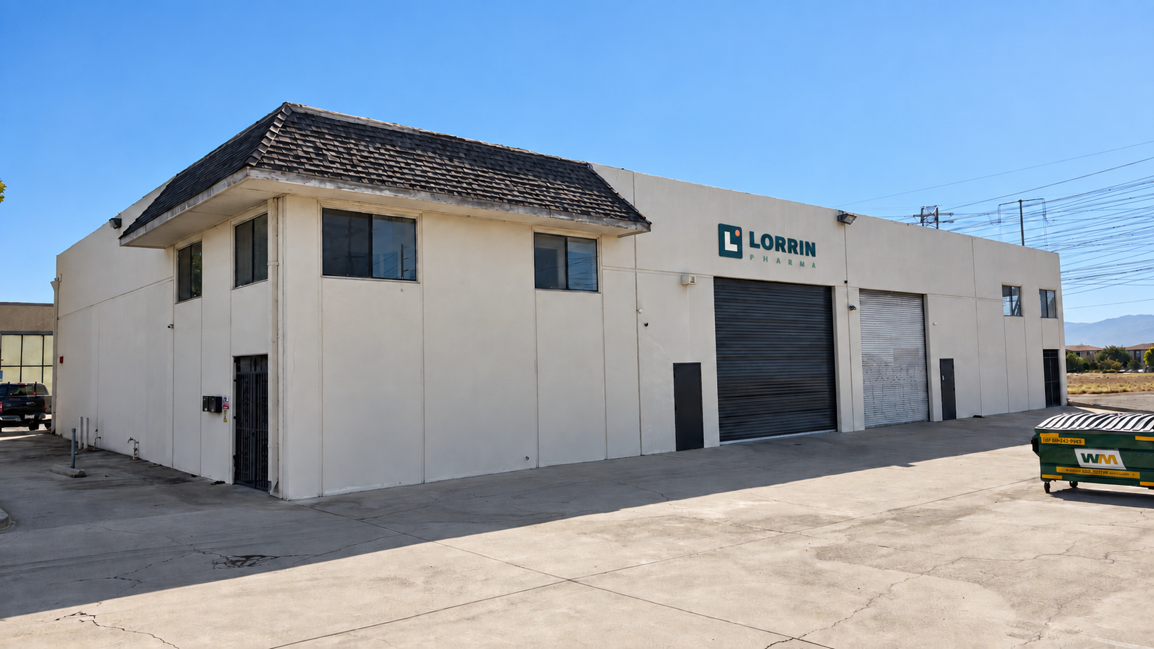 Lorrin Pharma office & warehouse · Chino, California
